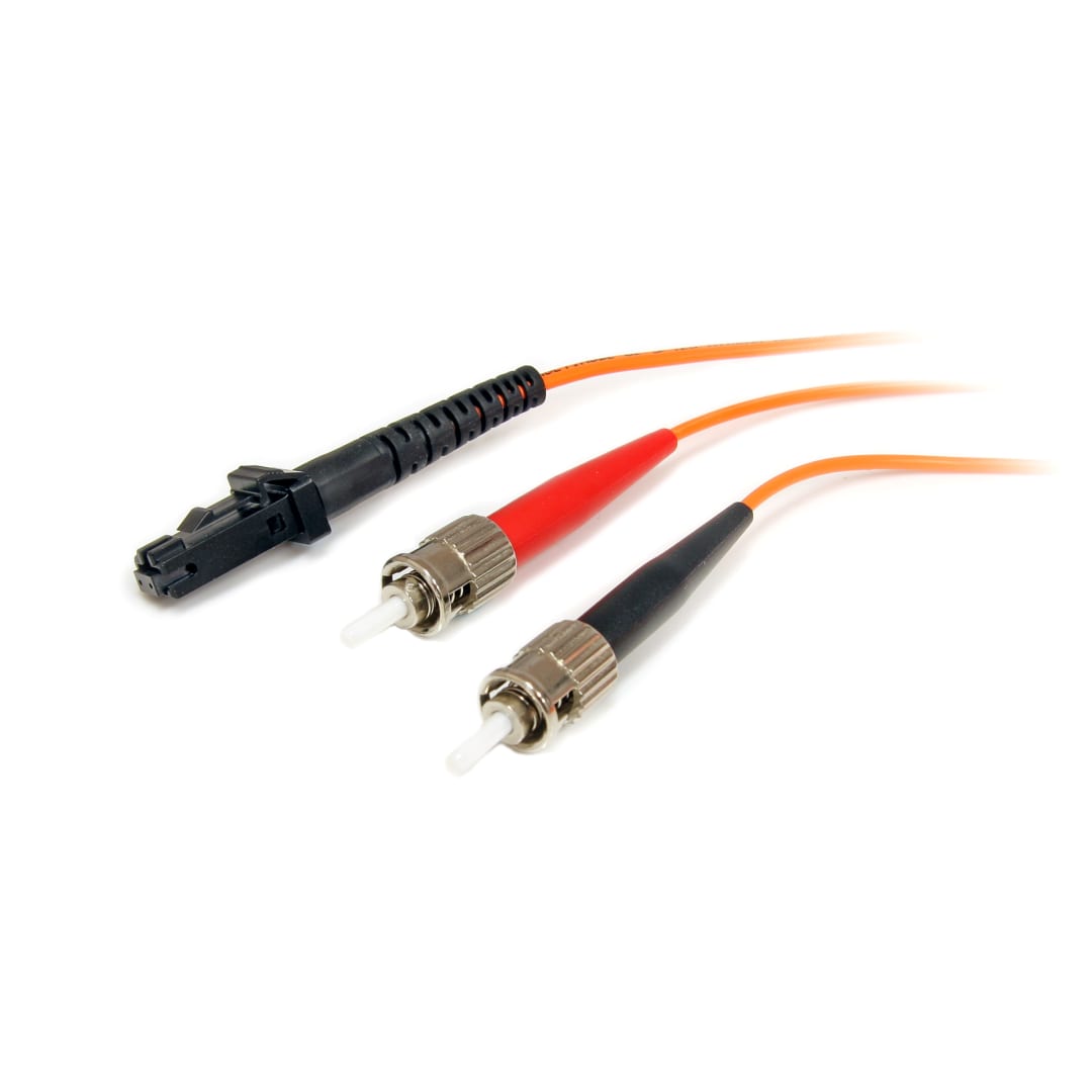 3m Duplex MM Fiber Optic Cable MTRJ-ST