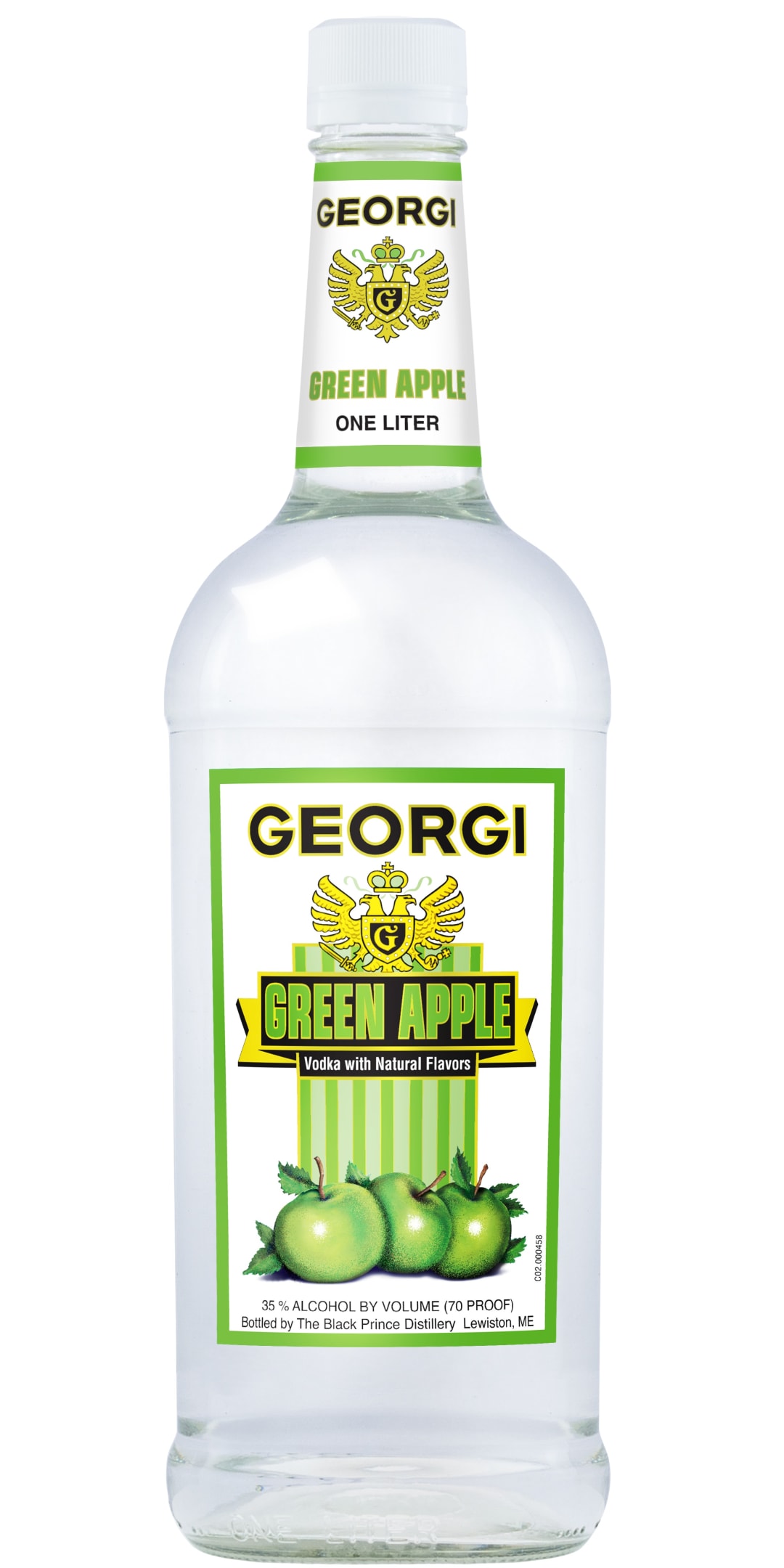 Georgi Green Apple Vodka 1l 70 Proof