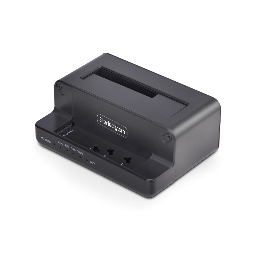 USB C 10Gbps to M 2 NVMe or SATA 2 5 Adapter with Dupl