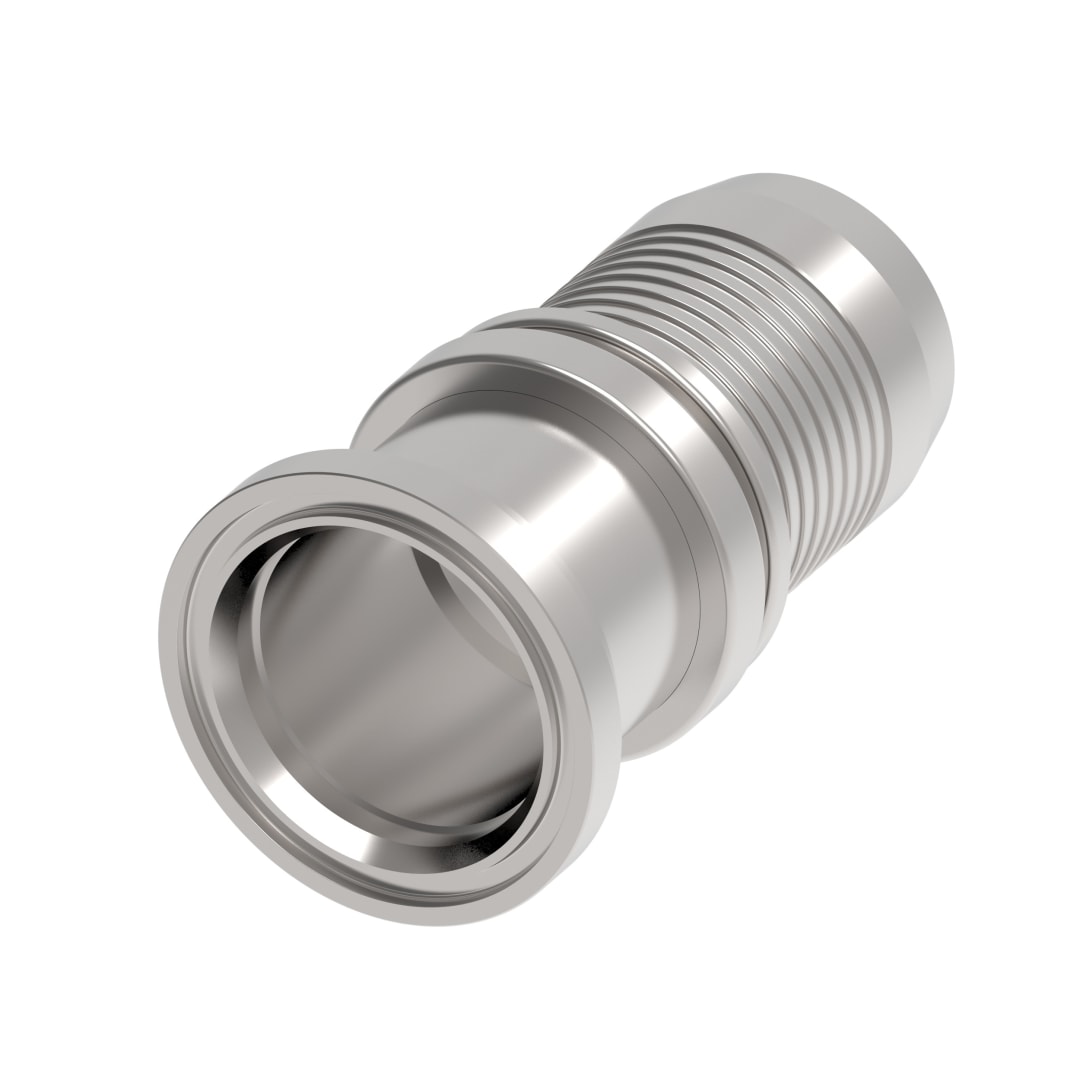 Aeroquip 3 Flange C61 X 3 Hose, R4 Nipple