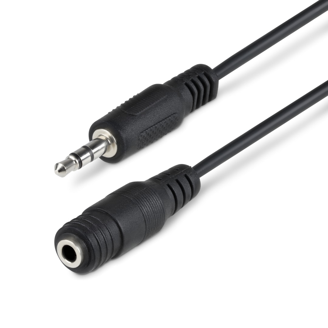 3.5mm Male-to-Female Extension Cable, 30ft