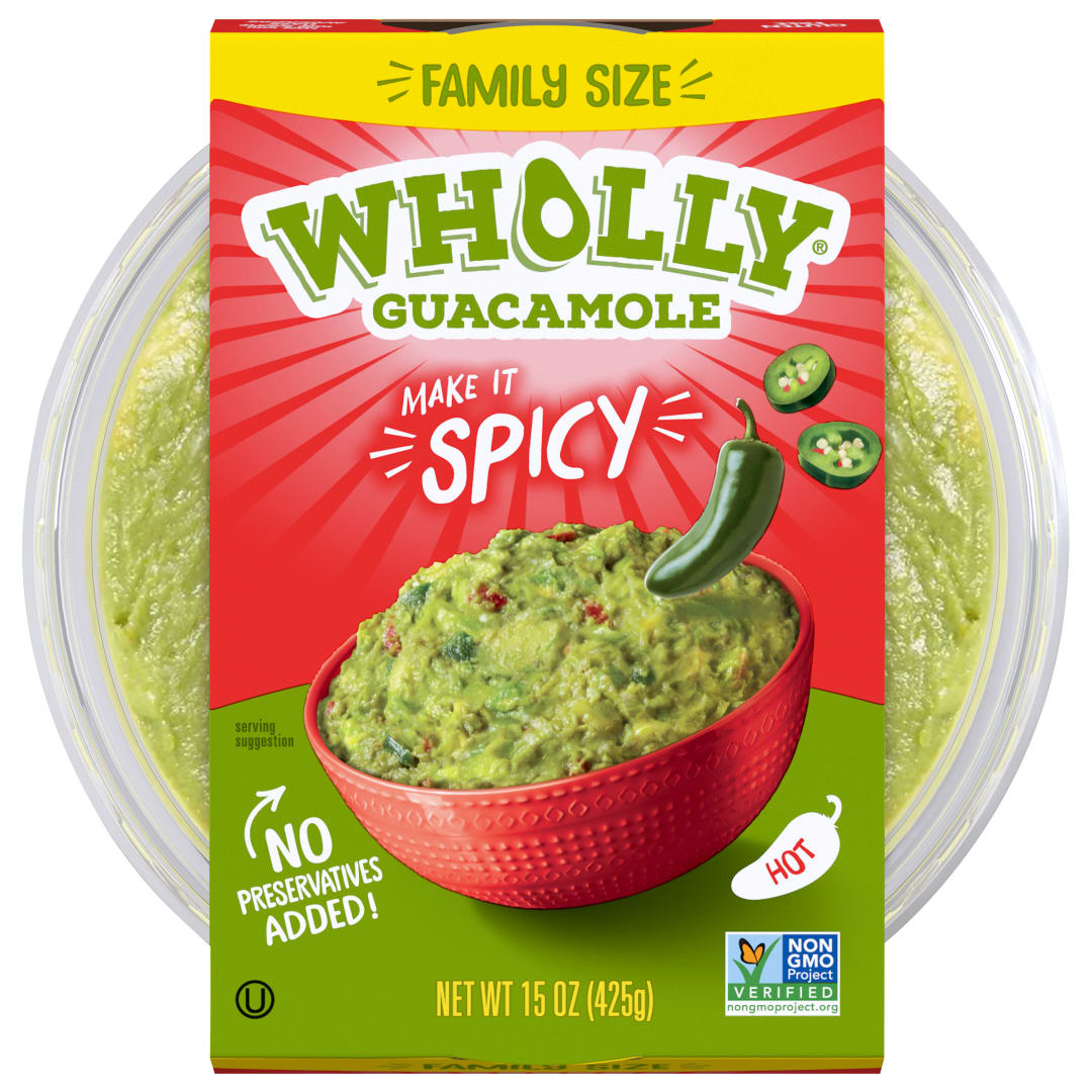 WHOLLY Guacamole Spicy Bowl
