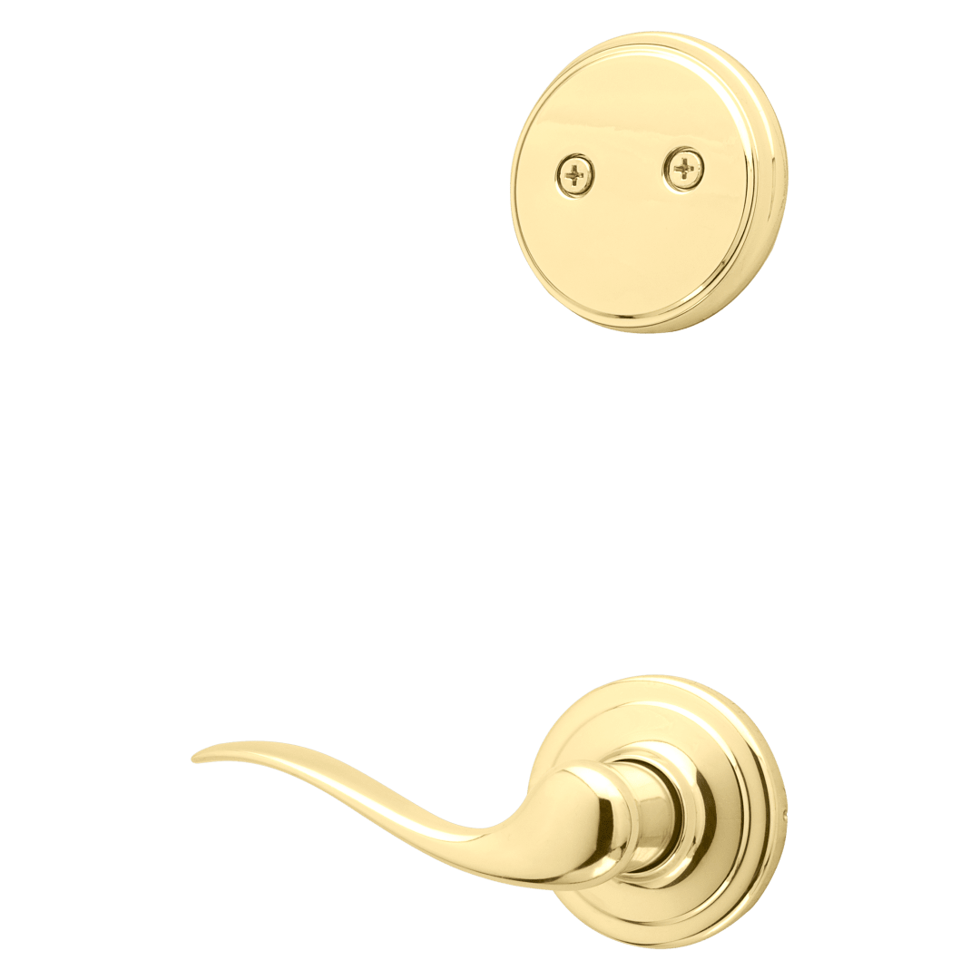 Tustin Interior Pack with Interior Lever in Polished Brass