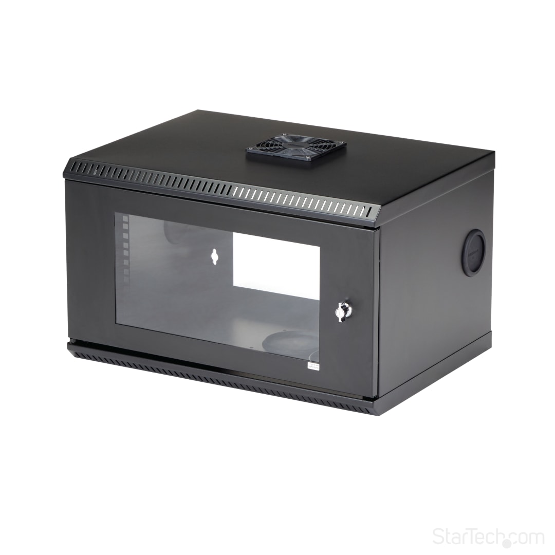 6U 19 Wall Mounted Server Equipment Rack Cabinet