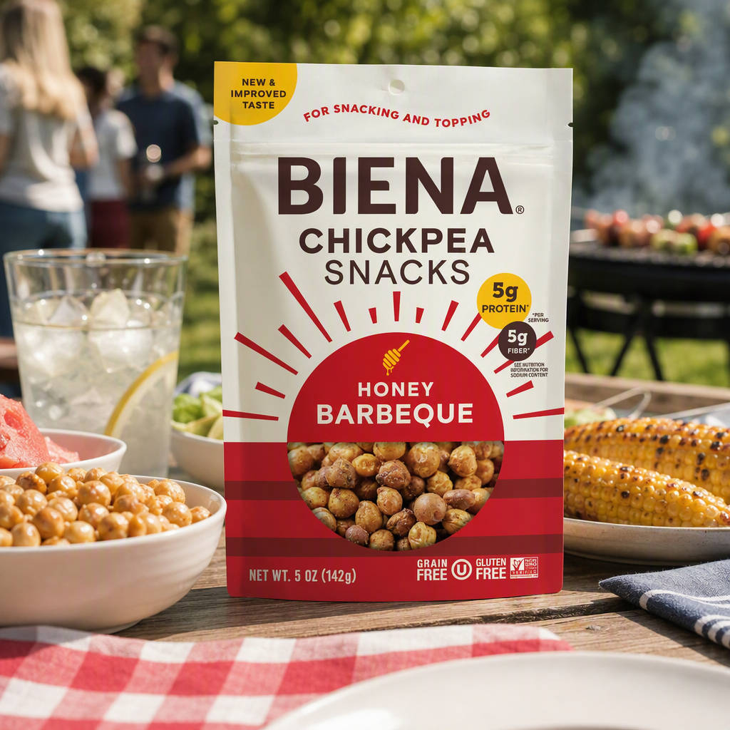 Smoky BBQ Roasted Chickpeas