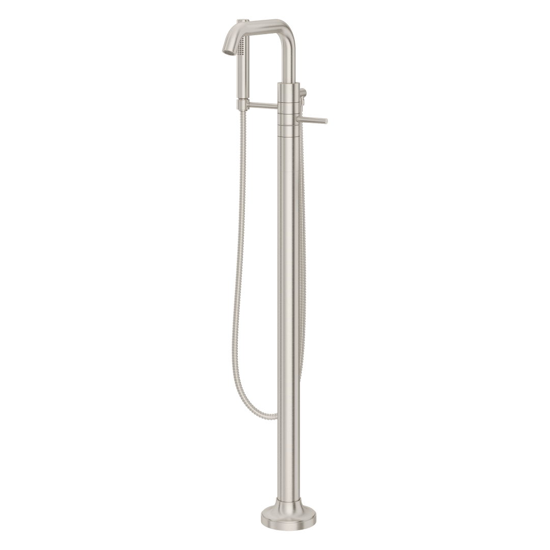 Tenet Tub Filler with Handshower in Brushed Nickel