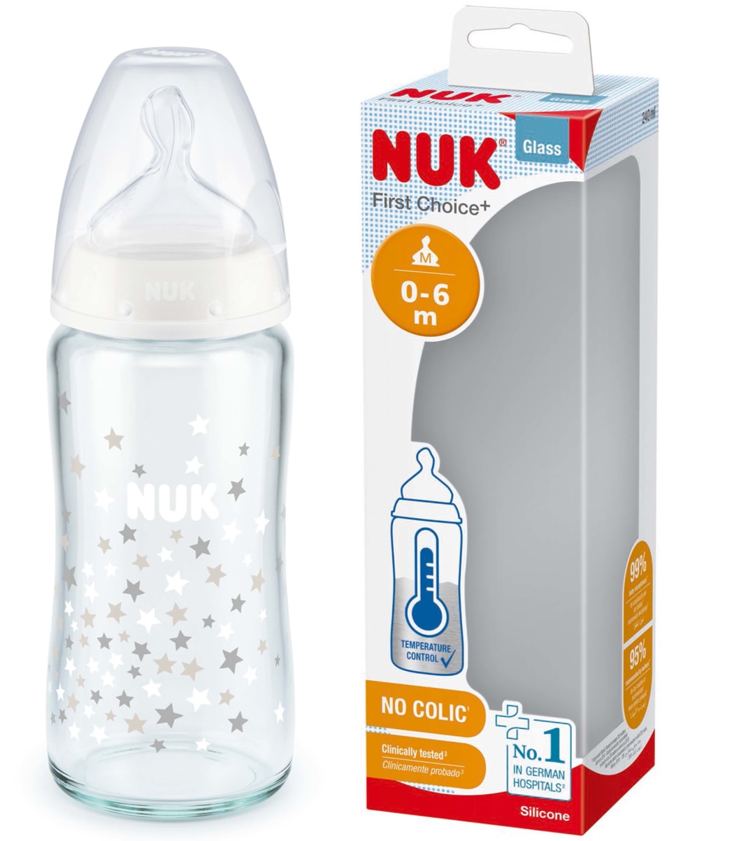 BIB FCP VERRE 240ML SIL 0 6M
