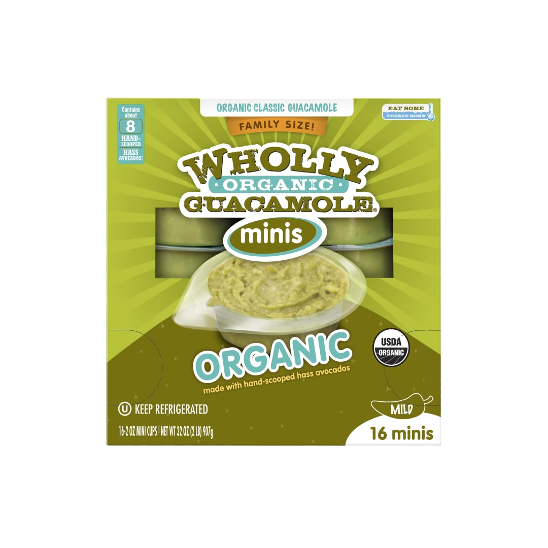WHOLLY Guacamole Classic Organic Mini