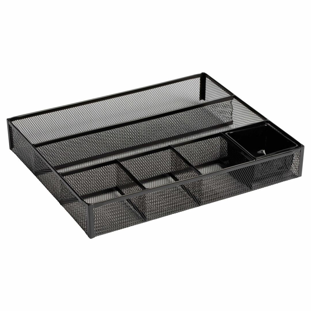 Rolodex™ Mesh Collection Drawer Organizer, Black (22131)