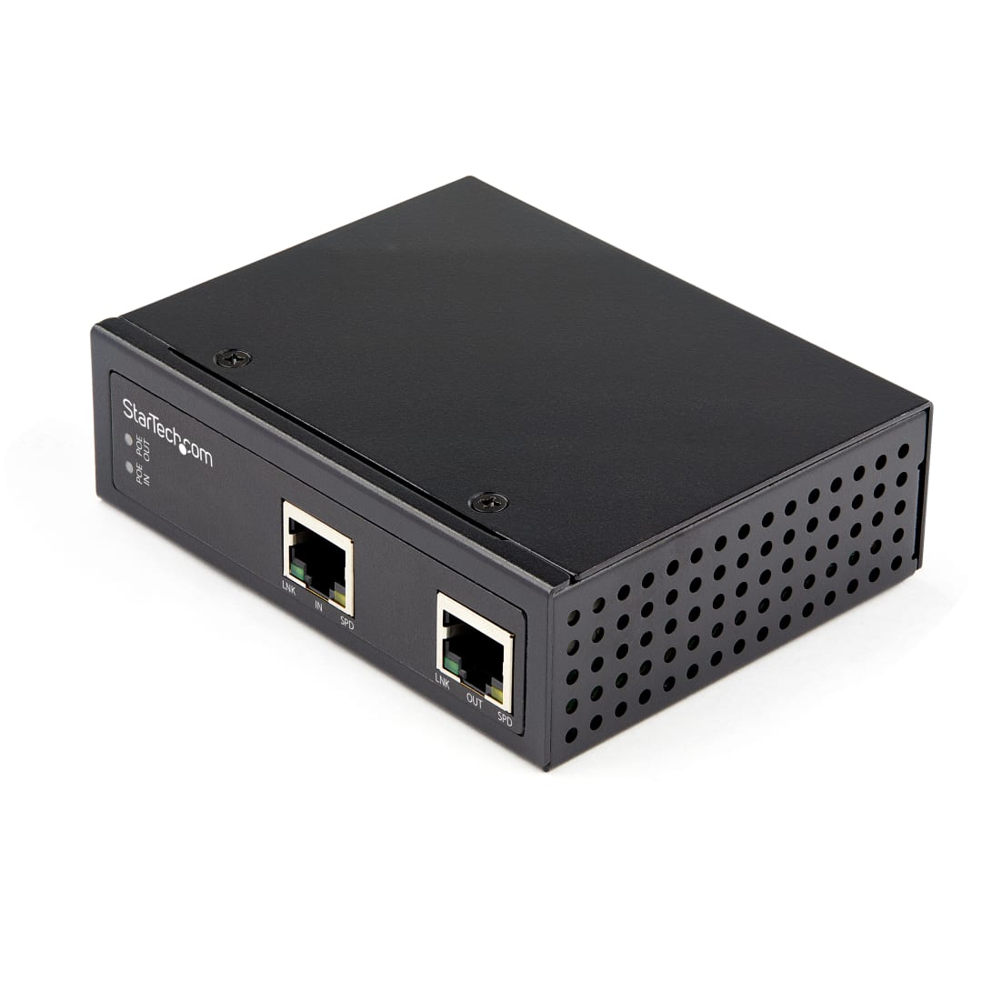 Industrial Grade Hardened 802 3af at PoE Extender 10 100 100