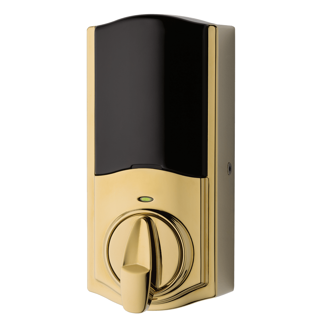 Kwikset Convert Zigbee Smart Lock Conversion Kit in Lifetime Polished Brass
