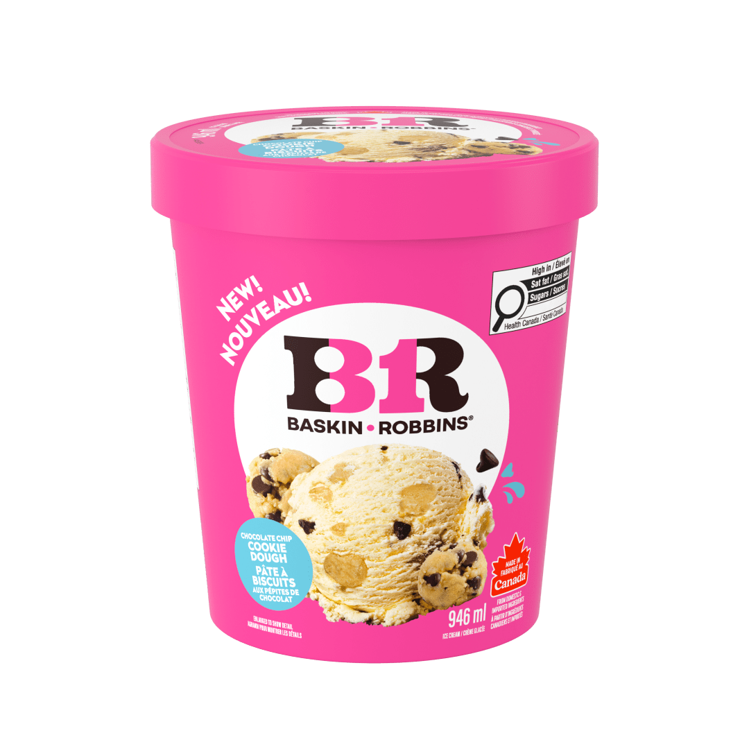 BR Choc Chip Cookie Dough 6x946ml CA