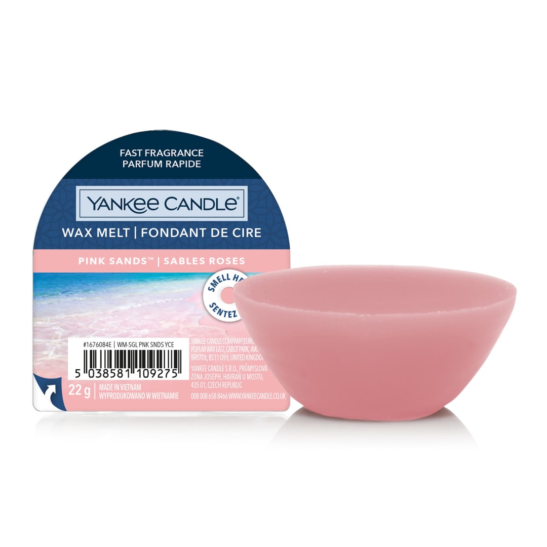 Yankee Candle® Wax Melts | Pink Sands | Up to 8 Hours of Fragrance | 1 Count