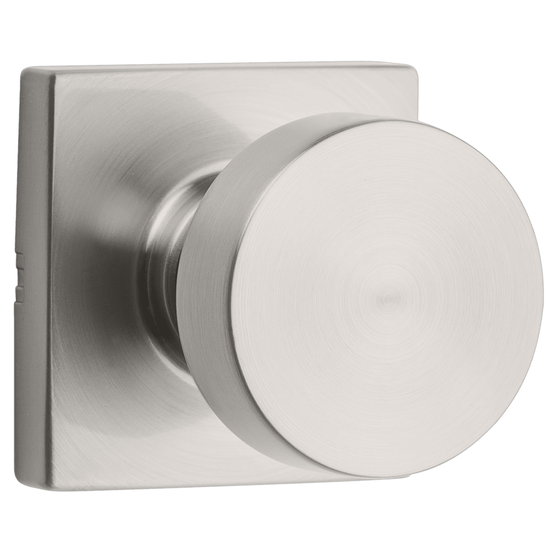 Pismo Hall/Closet Doorknob in Satin Nickel with Microban Protection