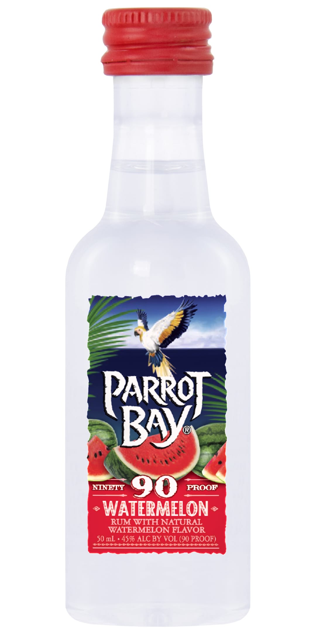 Parrot Bay Watermelon Rum 50ml 90 Proof