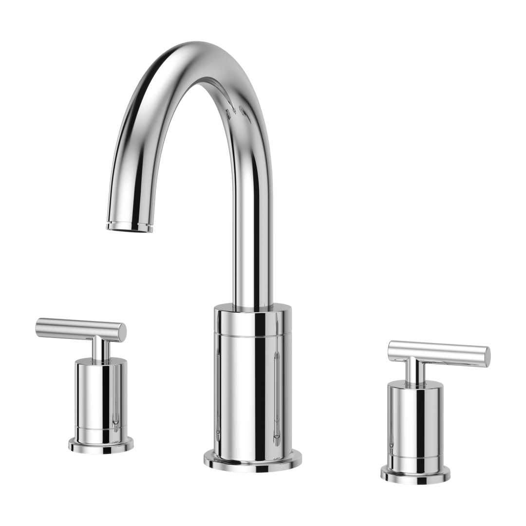 Contempra 2-Handle Roman Tub Trim in Polished Chrome