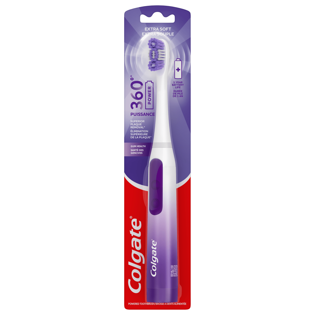 Brosse à dents à piles Colgate 360 Sonic Power Santé des gencives