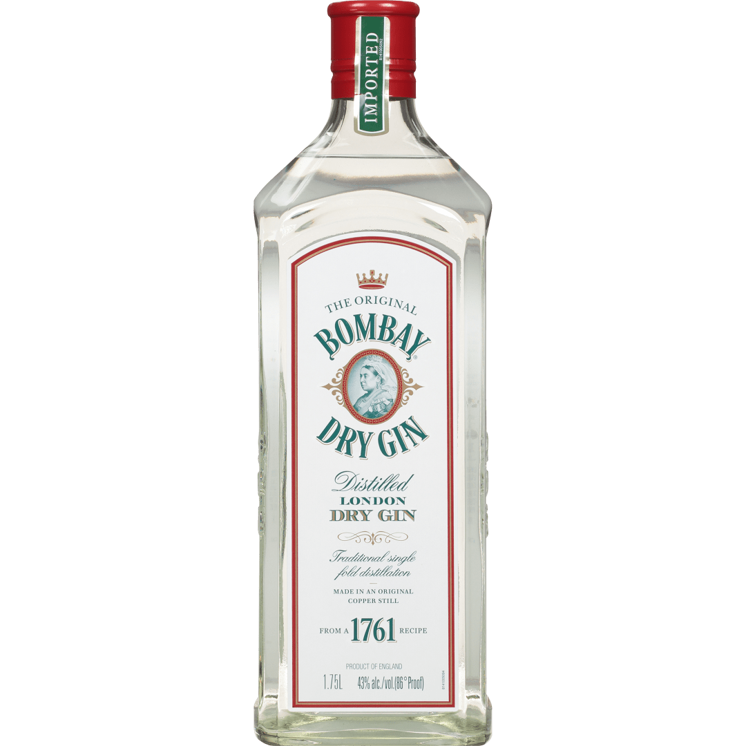 Bombay Distilled London Dry Gin 43% 1.75L