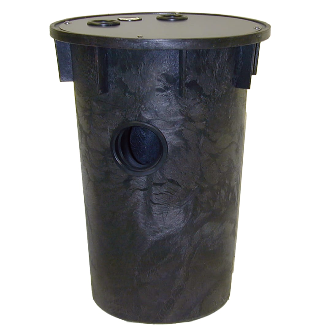 Zoeller 31-0615 18″ X 30″ Polyethylene Basin with Steel Cover and 4" Pipe Seal