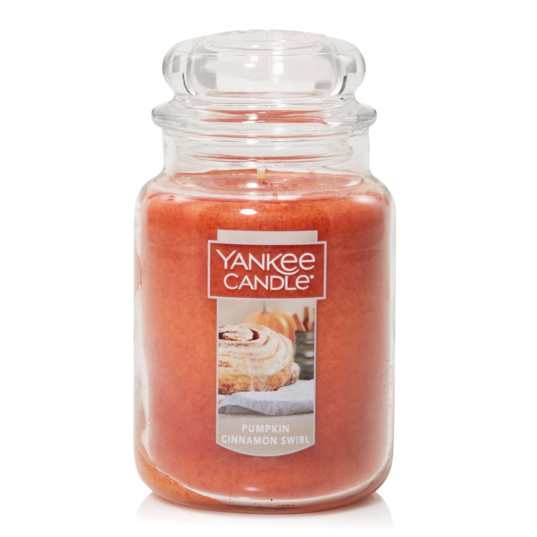 Yankee Candle® Pumpkin Cinnamon Swirl Large Classic Jar Candle