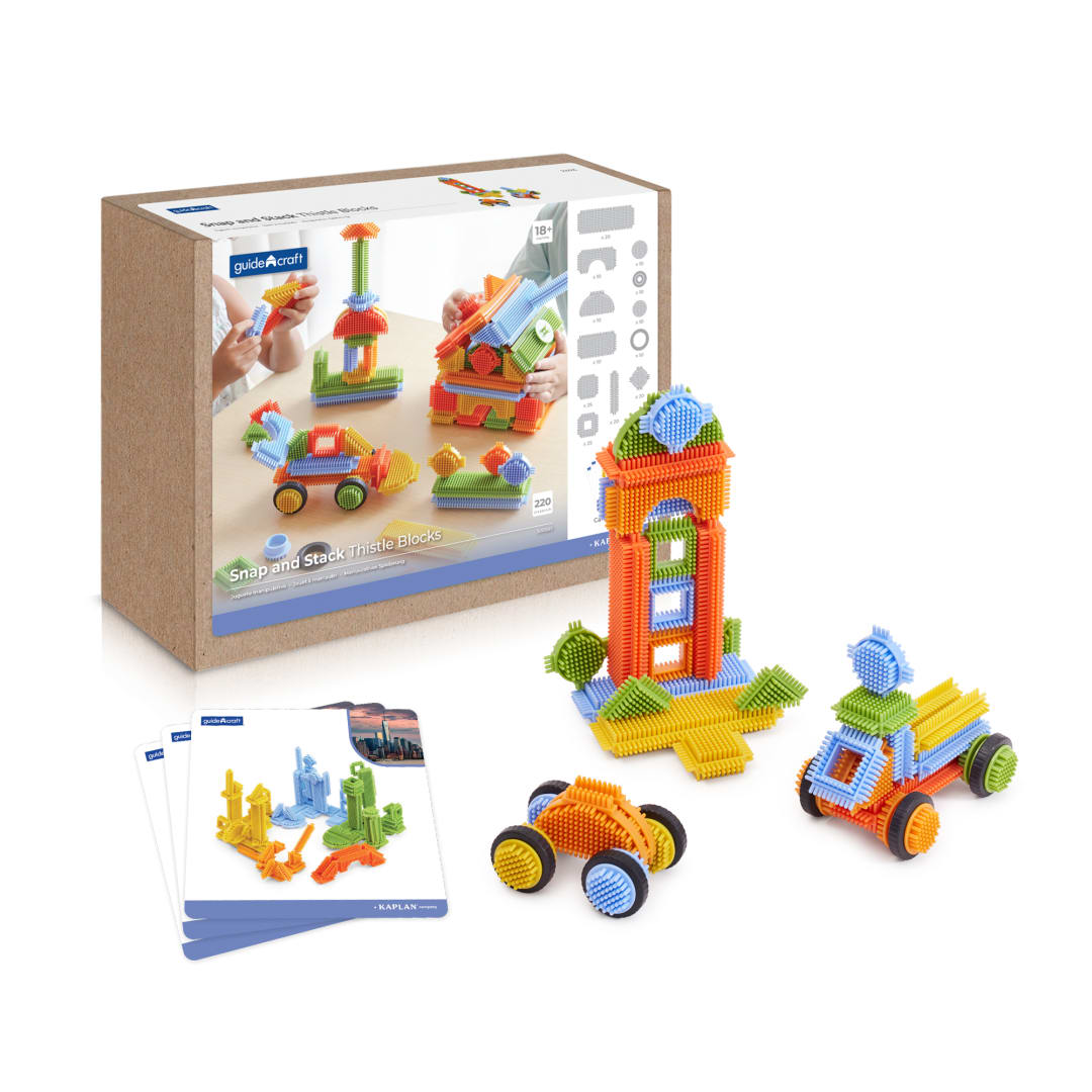 Snap and Stack Thistle Blocks Set - 220 pieces