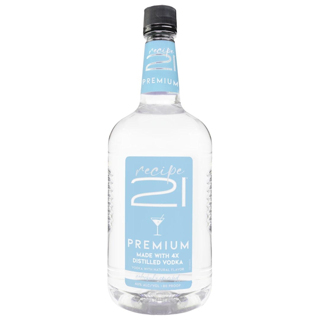 Recipe 21 Vodka 1.75l 80 Proof