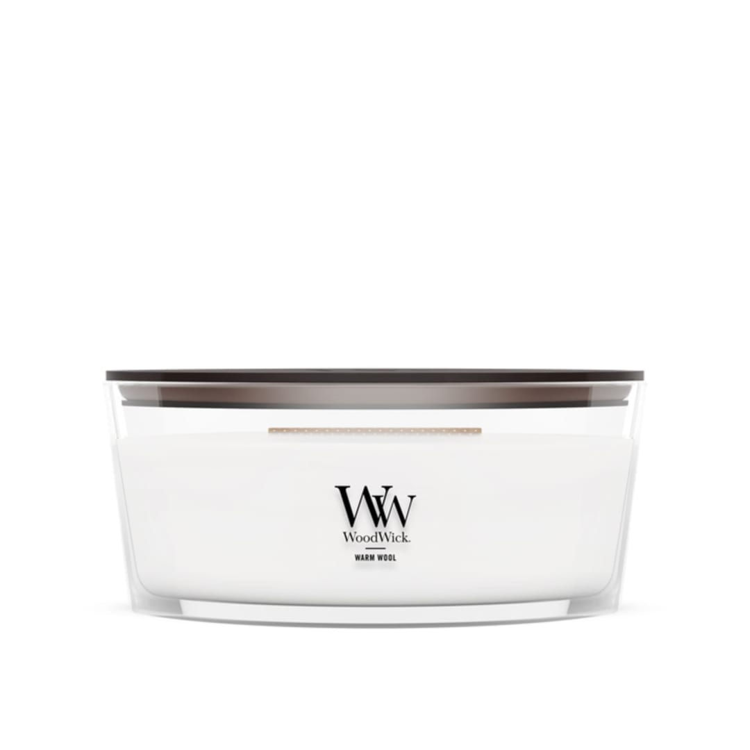 WoodWick® Warm Wool Ellipse Candle