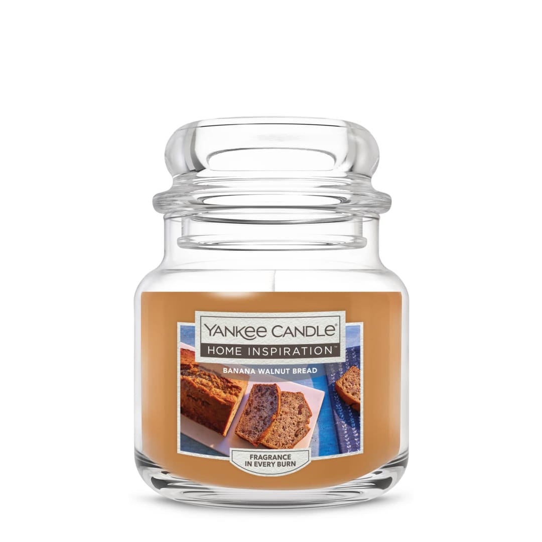 Yankee Candle Home Inspiration Banana Walnut Bread Medium Jar Candle