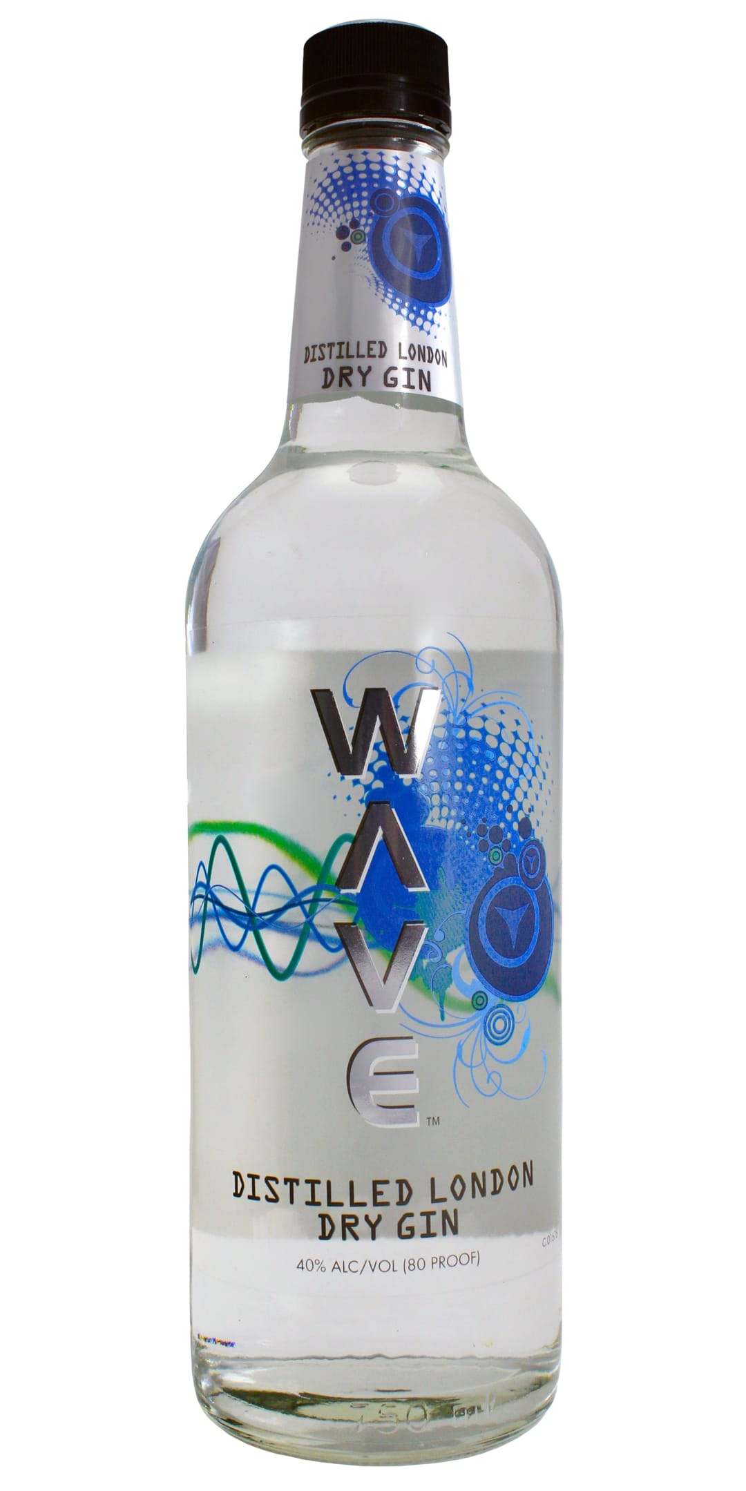 Wave Distilled London Dry Gin 750ml 80 Proof
