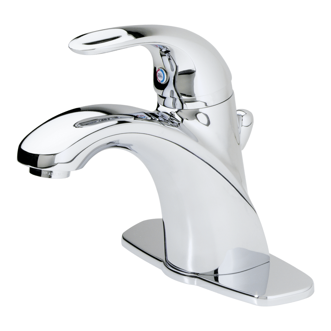 Parisa Single Control 4" Centerset Bathroom Faucet in Polished Chrome