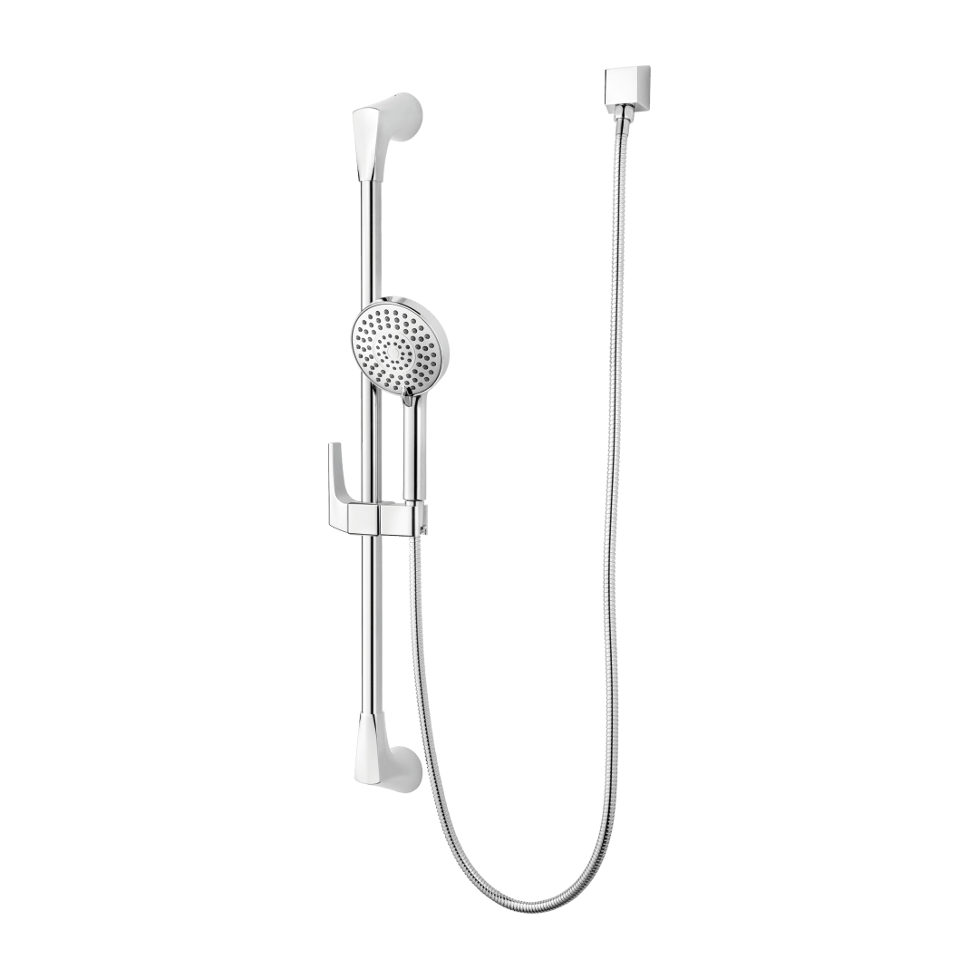 Kelen 5-Function Hand Shower Slide Bar Kit in Polished Chrome