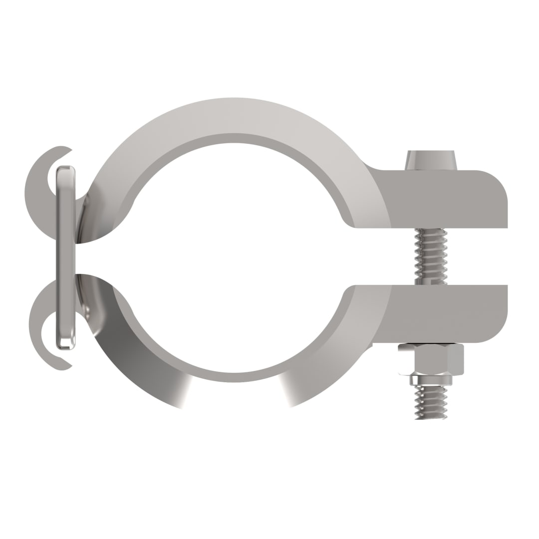 Flexmaster Pipe Coupling/Clamp w/ nuts &amp; bolts - 3" pipe (Stainless steel)