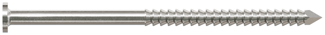 Simpson Strong-Tie T5KR51 Premium Siding Nail — 1-3/4-in. x 5/32-in. Head Dia., Type 316 Stainless Steel (1 lb.) (Pack of 800)