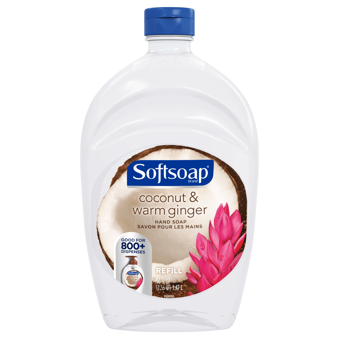 Softsoap Liquid Hand Soap Refill, Coconut and Warm Ginger - 5 Fluid Ounce