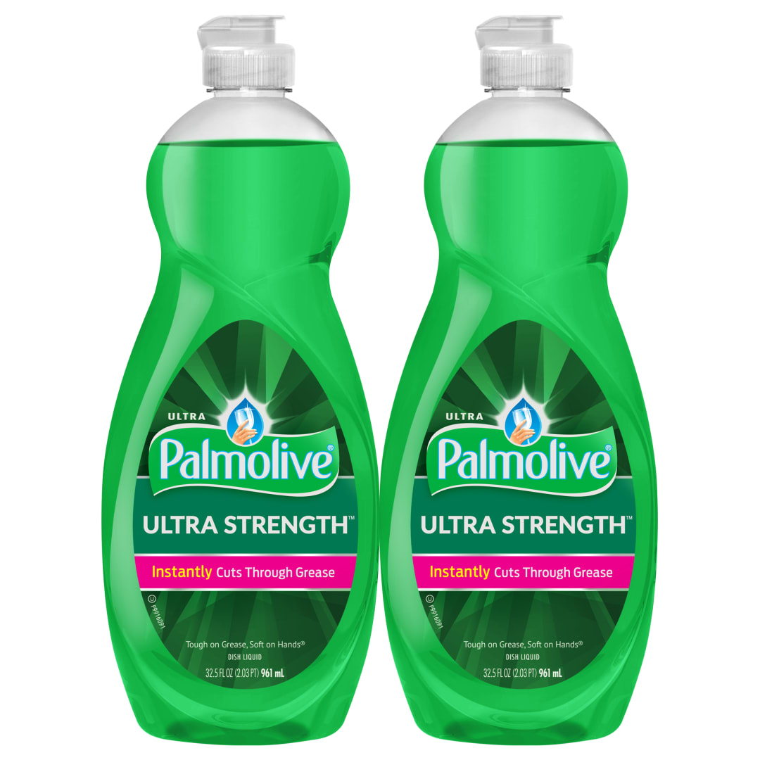 Palmolive Ultra Dishwashing Liquid Dish Soap, Original - 32.5 Fluid Ounce (Twin Pack)