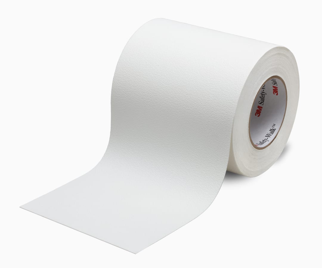 3M™ Safety-Walk™ Nasszone Fein (Typ 3) 200 Serie, Weiß, 100 mm x 18,3 m, 1 Rolle / Karton