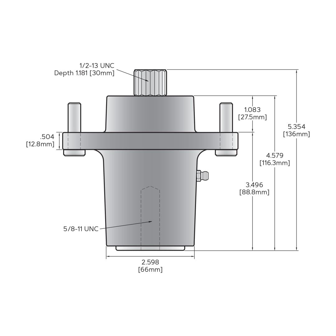 Spindle Assembly, HUSTLER 607418P