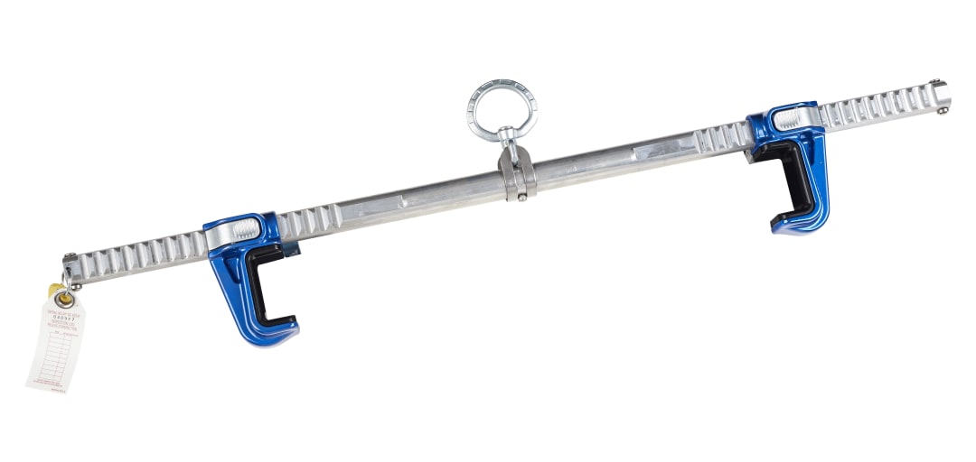 3M™ DBI-SALA® Sürgülü Kiriş Ankrajı, Fits 30,5 cm - 76,2 cm Genişliğe, 1,4 cm Kalınlığa uyar, 2104715