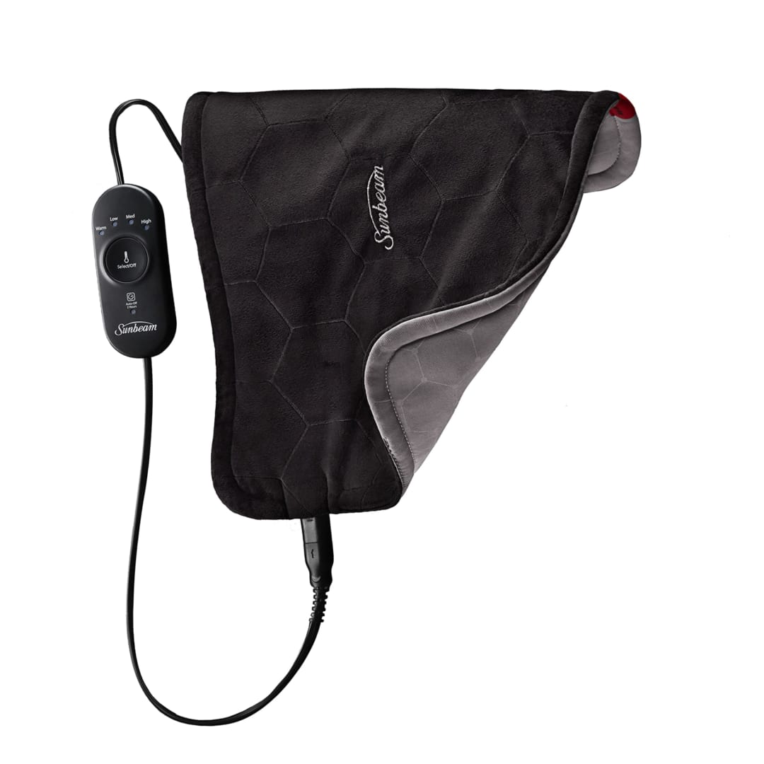 Sunbeam® AdvancedHeat Standard-Sized Heating Pad, Sunbeam® Heating Pad for Tough Pain Relief