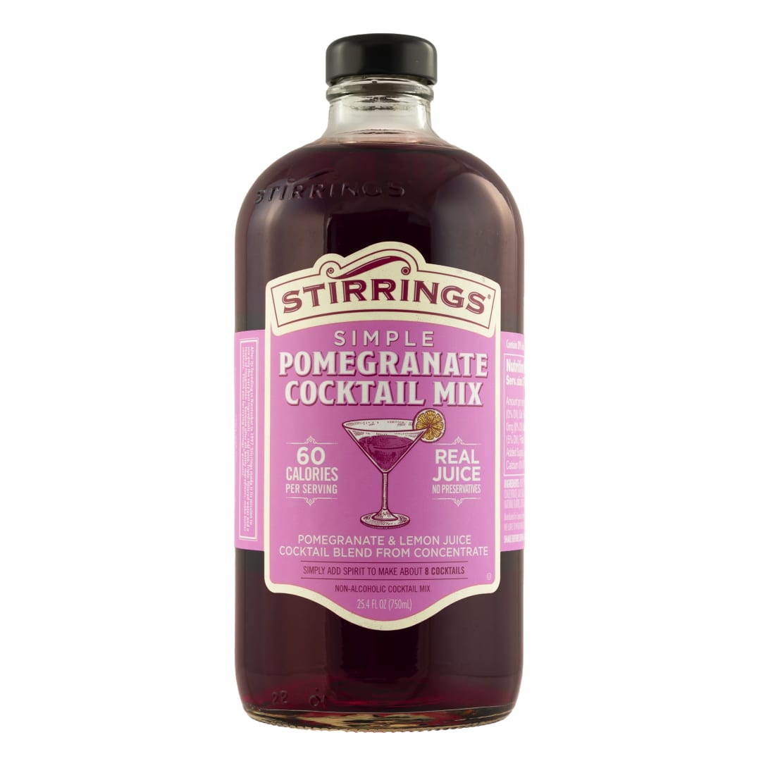 Stirrings Pomegranate Cocktail Mix 750ml