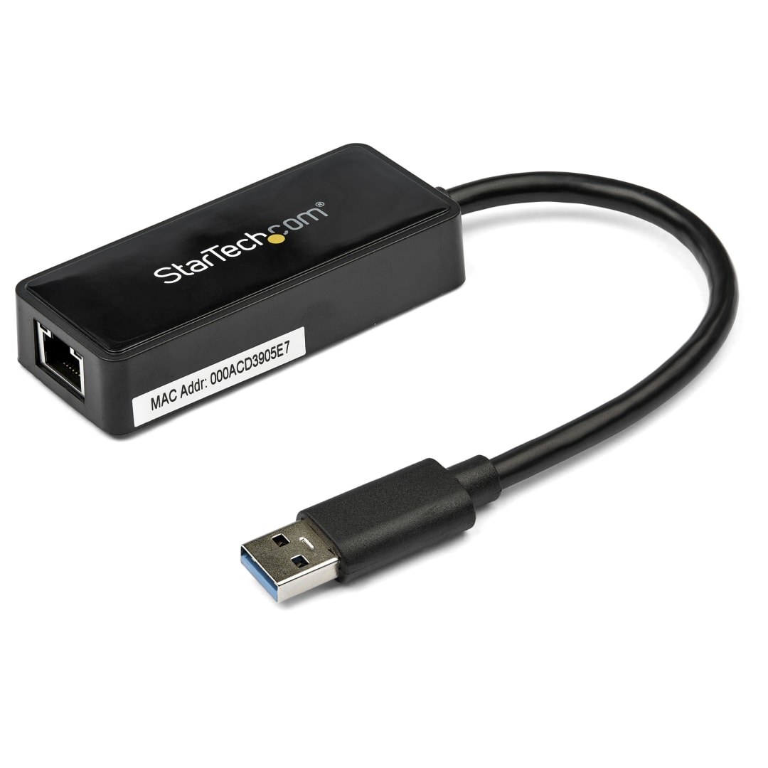 USB 3 0 to Gigabit NIC Adapter with USB Port