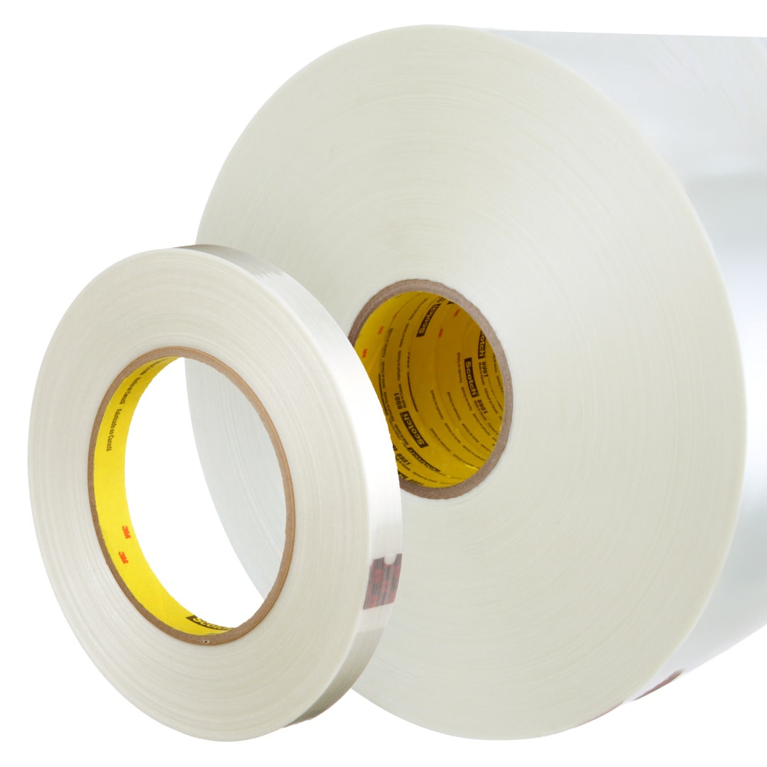 Scotch® High Performance Filament Tape 8981, Transparent, 25 mm x 50 m,  0.17 mm
