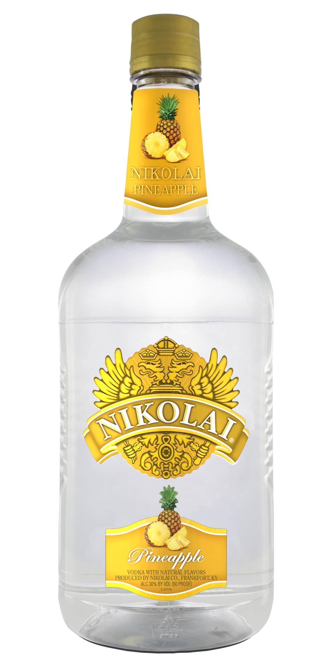 Nikolai Pineapple Vodka 1.75l 60 Proof