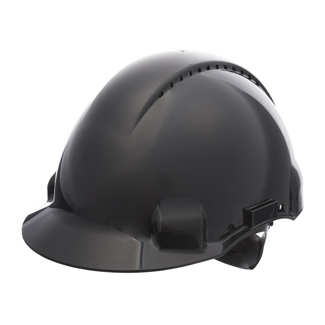 3M™ Sert Başlık, Uvicator, Mandallı, Havalandırmalı, Plastik Ter Bantlı, Siyah, G3000NUV-SV