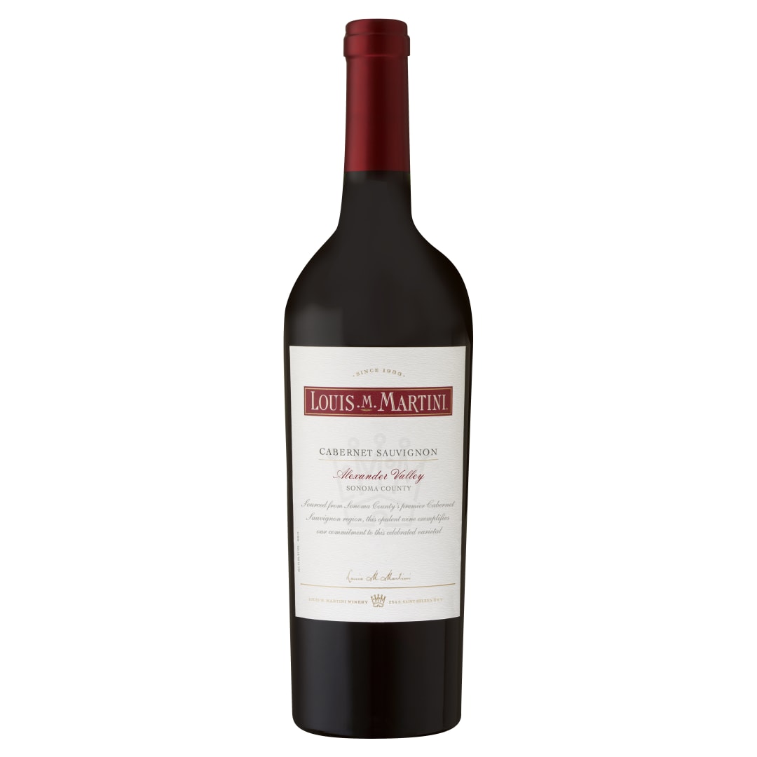 Louis M. Martini Alexander Valley Cabernet Sauvignon Red Wine 750ml