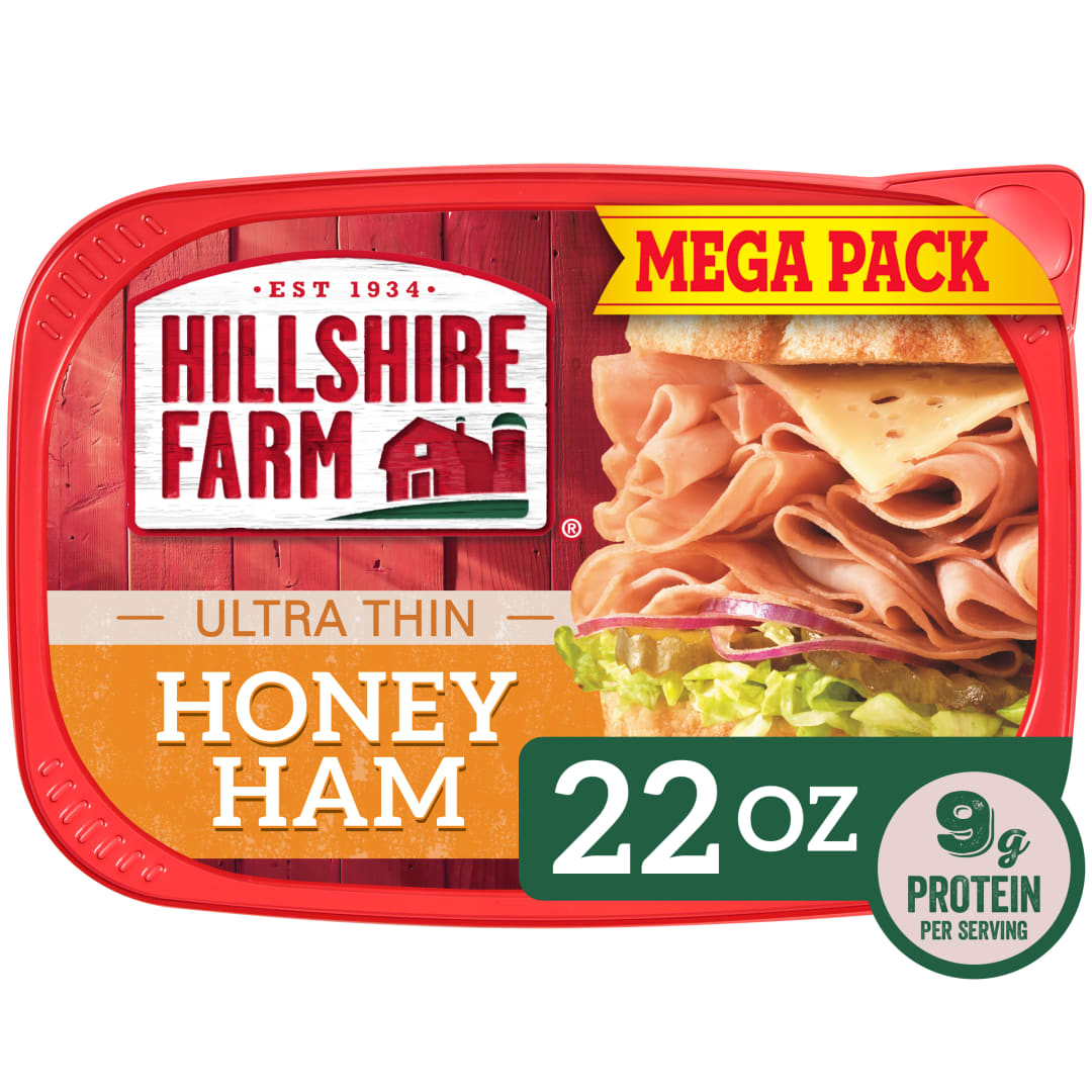 Hillshire Farm Ultra Thin Sliced Honey Ham Sandwich Meat, 22 oz