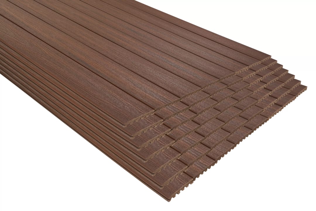 Trex 1 x 6 x 12ft Cinnamon Cove Enhance Deck Board Grooved Edge - 56/bundle