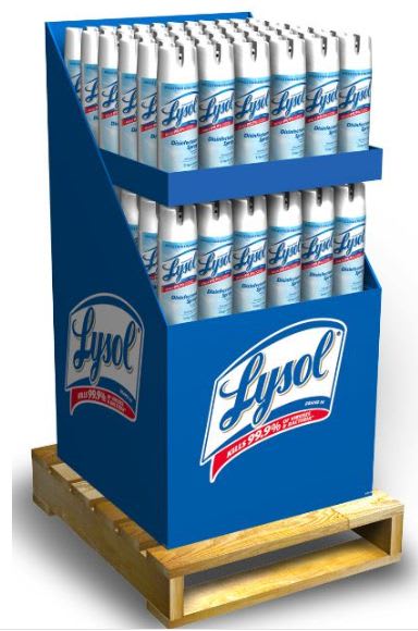 Quarter Pallet Display