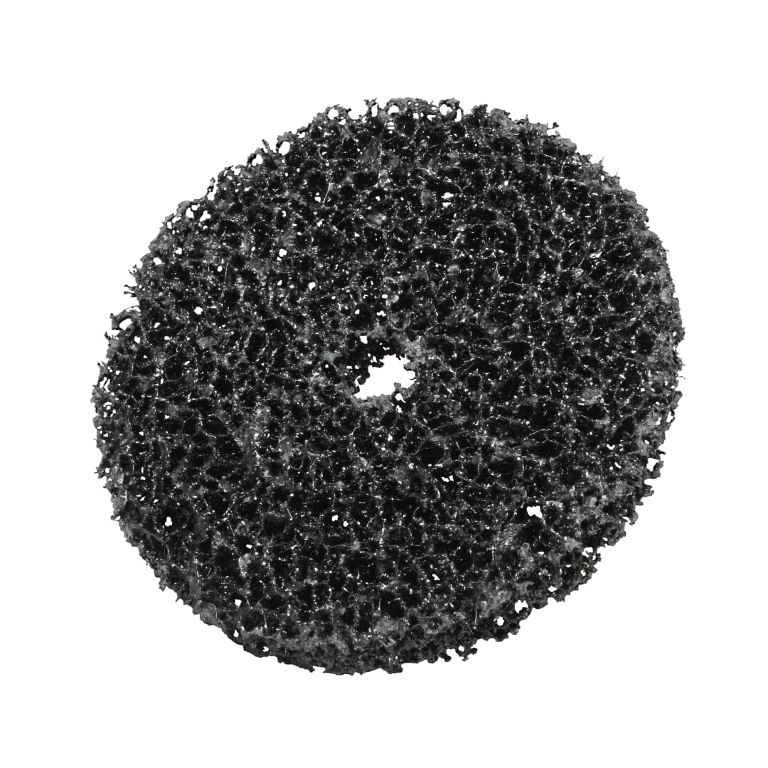 Disco de limpeza e alisamento Scotch-Brite™, CS-DC, SiC Extragrosso, 152 mm x 16 mm (6 pol. x 5/8 pol.), 15 unidades/caixa