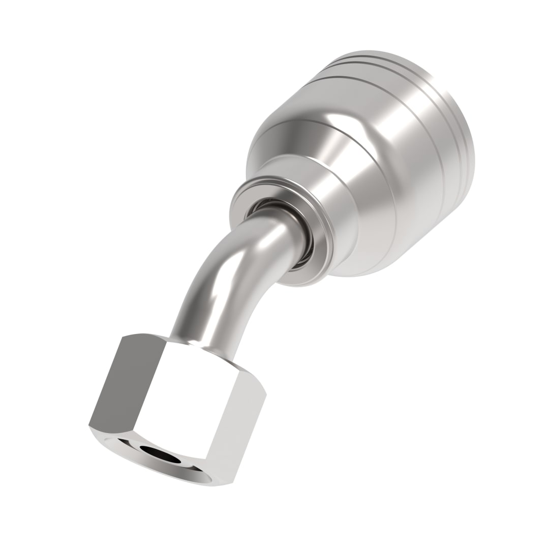 Aeroquip Female Dko L 45d M22x1.5 X 1/2 Hose Fitting